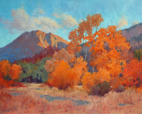 Compliments Of Fall 24x30 $2295 at Hunter Wolff Gallery